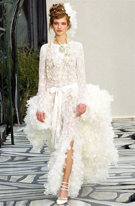 jaqueline siebert wedding chanel dress|Chanel haute couture brides.